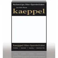 Kaeppel Spannbettlaken "Spannbettlaken Biber", weiß, L:200cm, Biber, Obermaterial: 100% Baumwolle, Bettlaken, Spannbettlaken, 100% Baumwolle, kuschelig weich ideal für Winter