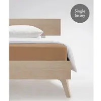 Fleuresse Spannbettlaken "Jenny C aus feinfädigem Mako-Jersey", für Matratzen bis 23 cm Höhe