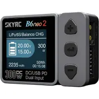 SkyRC B6neo 2 DC Ladegerät grau LiPo 1-6S 15A 300W