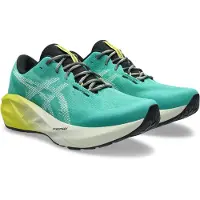 Asics Novablast 5 TR Herren Laufschuhe Aurora Grün/Light Dust Gr. 12