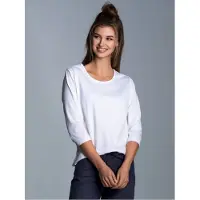 Trigema T-Shirt "Langarmshirs aus Biobaumwolle" 1