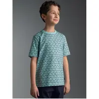 Trigema T-Shirt "T Shirt mit Allover-Muster "Äffchen" 1