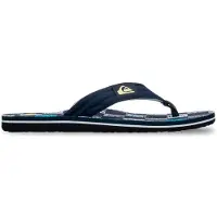 Quiksilver 1100000002199 "MOLOKAI LAYBACK 26", Herren, Gr. 47, blau (next gen), Textil, Schuhe 1100000002199, Sommerschuhe