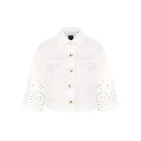 Zero Blazer-Jacke mit Lochmuster in Patch Cream/Cream | Gr.: 44