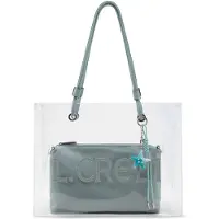 L.credi Schultertasche Reja Shoulder Bag Mint Blue transparent