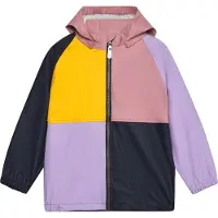 Color Kids Rain PU Jacket Colorblock 6846 foxglove (5005) 104