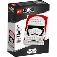 LEGO Star Wars Brick Sketches First Order Stormtrooper 40391, Bausatz, 8 Jahr(e), Kunststoff, 151 Stück(e)