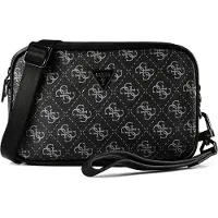 GUESS Milano Camera Bag S Umhängetasche Schwarz Mann Schwarz One Size