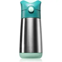 B.Box Thermos Mini Thermosflasche mit Strohhalm Emerald Forest 1 St.