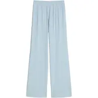 Marc o'polo Shorts "Mix N Match Airy Cotton Rib", Damen, Gr. XL (46), N-Gr, blau (niagara mist), Rippware, Obermaterial: 98% Baumwolle, 2% Elasthan, Hosen Shorts