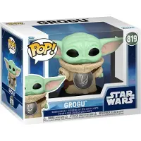 Funko POP! FK90447 - Star Wars: The Mandalorian and Grogu POP! Vinyl Wackelkopf-Figur Grogu 9 cm - Neu