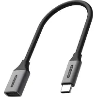 Sitecom AD-1011 USB Kabel 0,15 m USB A USB C Schwarz, Grau