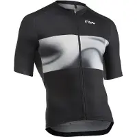 Northwave - Force Evo Jersey Short Sleeve - Radtrikot Gr 3XL schwarz/grau
