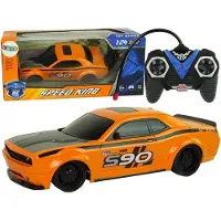 Lean Toys LeanToys IMPORT Ferngesteuerter Sportwagen 1:24 Racing Orange 27 R/C Pilot