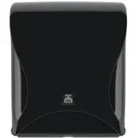 BulkySoft Essentia Falthandtuch Spender 01362 , Farbe: schwarz
