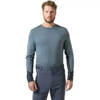 Helly Hansen Unterhemd Lifa Merino Midweight Crew Herren Washed Navy-XL