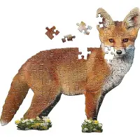 Sonstige Verlage Madd Capp - Konturpuzzle Junior Fuchs 100 XL Teile