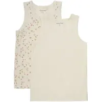 Minymo Undershirt 2-pack dusty ceder (413) 152