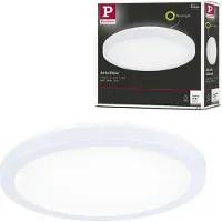 Paulmann LED Panel "Atria Shine IP20 rund 293mm 16W 2000lm 4000K", weiß, 1, Ø 19cm H: 3cm, 1 Stk., Leuchten, Backlight, LED Panel