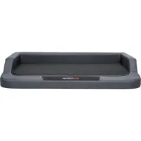 HOBBYDOG Orthopädisches Hundebett "Medico Standard" M -75x50x15 cm- Hundekorb Hundesofa Orthopädisch für Haustier Hunde Waschbar, abnehmbarer Bezug