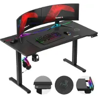 Huzaro Hz Hero 8.7 Rgb Gaming-schreibtisch