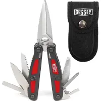 Bessey DBST, Edelstahl, Schwarz, Rot, Silber, 175 mm, 360 g, 5,5 cm