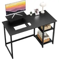 Sonstiges Schreibtisch mit Stauraum und Monitorständer für Home Office