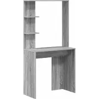 Syfax Schreibtisch Graues Sonoma Holzwerkstoff 78,5 x 37 x 154,5 cm