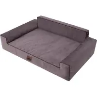 TexCorp Hundebett "Glamour" L 78×53 cm | Hundebett, Hundekissen, Bett, Kissen, Hundeliegen, Hundesofa | Doggy