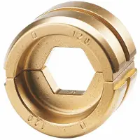 Cimco 105788, Sechseckige Form, 7 mm, 70 mm², Aluminium