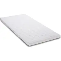 7dreams Matratzentopper 160x200x6,5 cm Wellensteppung Allergiker Kern Komfortschaum, Extra dick wattiert hoher Schlafkomfort - Europe