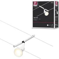 Paulmann Wire Salt Spot für Seilsystem weiß matt
