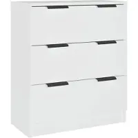 Syfax Sideboard Weiß 60x30x70 cm Holzwerkstoff