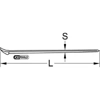 Ks Tools BRONZEplus Brechstange 900 mm