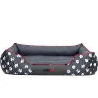 HOBBYDOG Prestige bed - Gray with feet XL