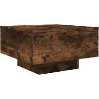 Syfax Couchtisch Räuchereiche 55x55x31 cm Holzwerkstoff