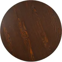 Syfax Bistrotisch Dunkelbraun 80 cm MDF