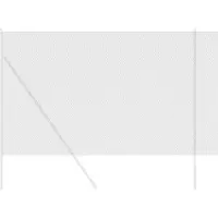 Syfax Sechseckgeflechtzaun 1,5 x 10 m PVC Grau