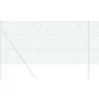 Syfax Sechseckgeflechtzaun 1,2 x 100 m PVC Grün