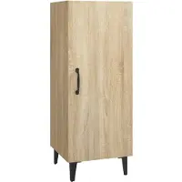 Syfax Sideboard Sonoma-Eiche 34,5x34x90 cm Holzwerkstoff