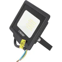 Velamp PADLIGHT5, SMD LED Strahler, 20W IP65, schwarz 4000K