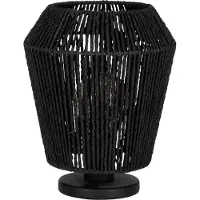 Eglo Seiltischlampe Persley Ø 22cm – schwarz
