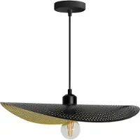 Toolight Hängelampe App1470-1Cp Black Brush Gold