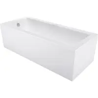 Mexen Cubik Rechteckwanne 130 x 70 cm mit Verkleidung, weiß - 55031307000X