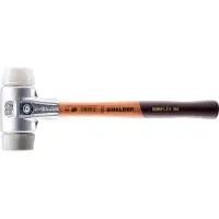 HALDER SIMPLEX Schonhammer Ø 60 mm TPE-mid grau / Superplastik weiß