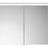 Burgbad Lin20 Spiegelschrank LED-Beleuchtung,2 Türen, 800x700x170mm