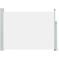 Syfax Ausziehbare Seitenmarkise 100×514 cm Creme