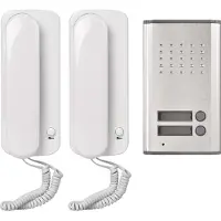 Emos Audio-Türsprechanlage Set 2 Teilnehmer Aufputzmontage Gegensprechanlage
