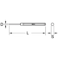 Ks Tools BRONZEplus Splinttreiber - 963.2592