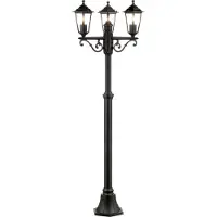 Brilliant 3-flammige Laterne Carleen 195 cm klassisch